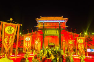 Abendshow in Xi'an