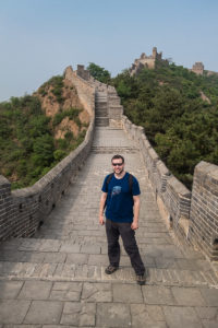 Die grosse Chinesische Mauer - ich war also wirklich da!