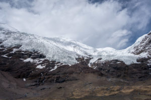 Kharo La Gletscher