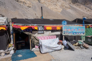 Unser Zelt im Everest Basecamp