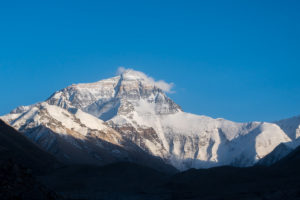 Der Mt. Everest, in seiner ganzen Pracht