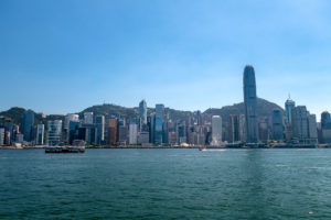 Skyline von Hong Kong Island
