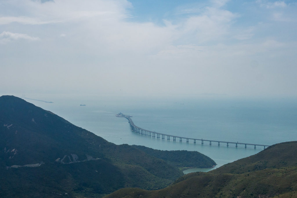 Neue Strassenbrücke zwischen Hong Kong und Macau